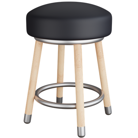 Chaise ronde  3D Icon