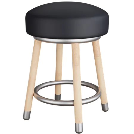 Chaise ronde  3D Icon