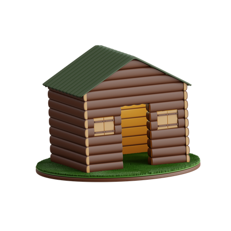 Cabana  3D Icon