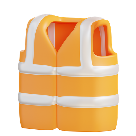 Chaleco de construcción  3D Icon