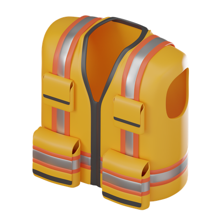 Chaleco de seguridad  3D Icon