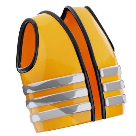 Chaleco de seguridad  3D Icon