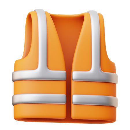 Chaleco de seguridad  3D Icon