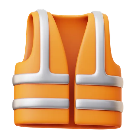 Chaleco de seguridad  3D Icon