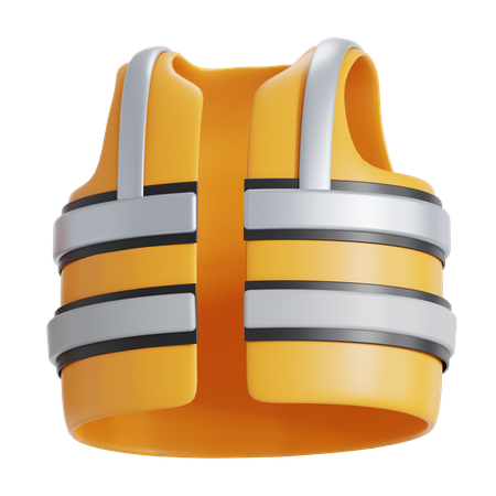Chaleco de seguridad  3D Icon