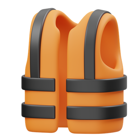 Chaleco de seguridad  3D Icon