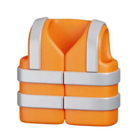 Chaleco de seguridad  3D Icon