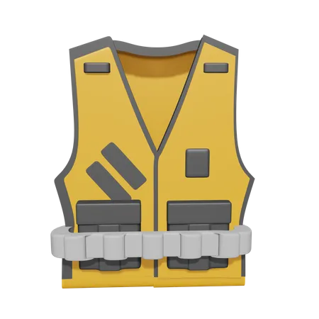 Chaleco de seguridad  3D Icon