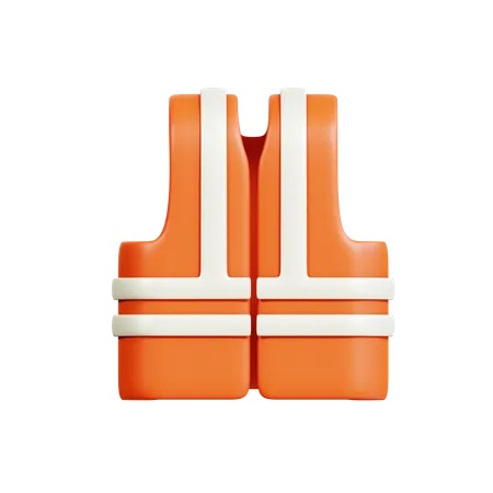 Chaleco de seguridad  3D Icon