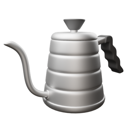 Chaleira de café  3D Icon