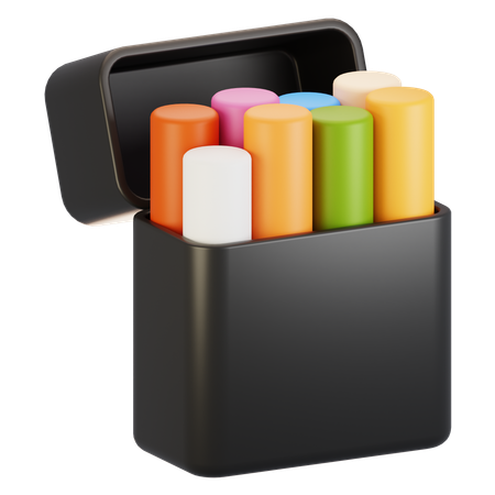 Chalk  3D Icon