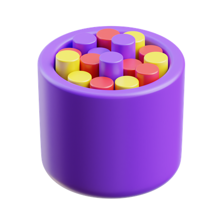 Chalk  3D Icon