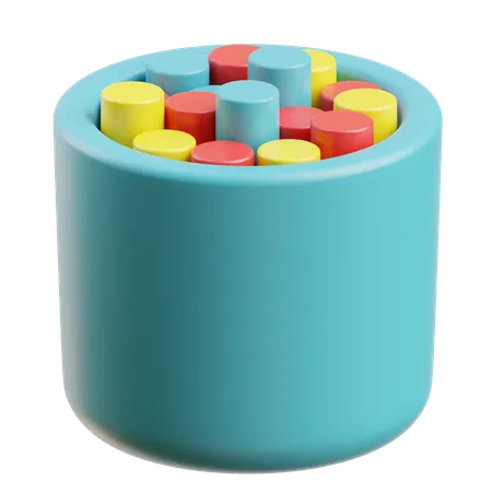 Chalk  3D Icon