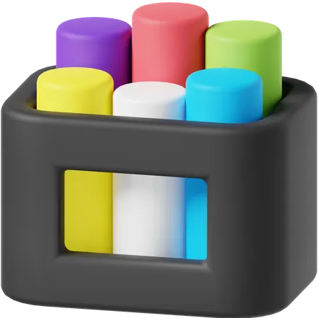 Chalk  3D Icon