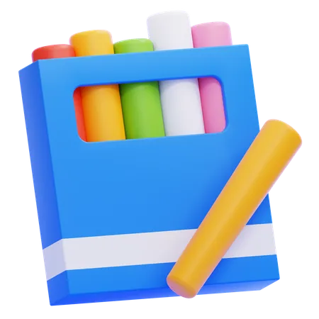 Chalk  3D Icon