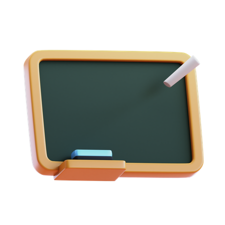 Chalk board  3D Icon