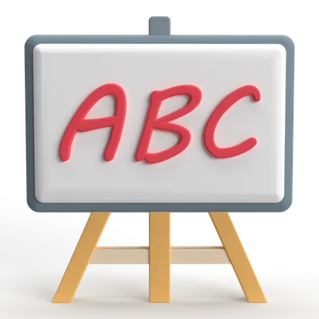 Chalkboard  3D Icon