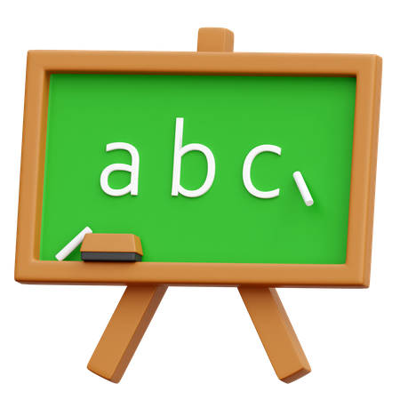 Chalkboard  3D Icon