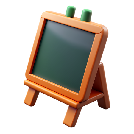 Chalkboard  3D Icon