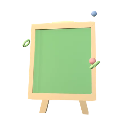 Chalkboard  3D Icon