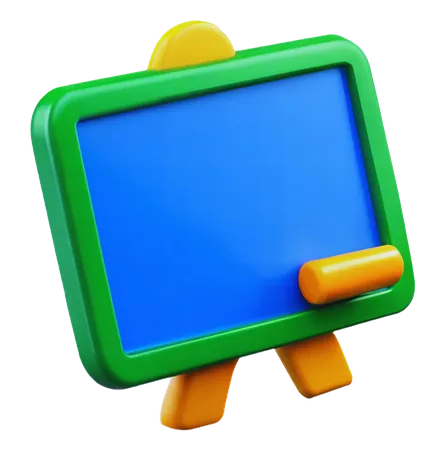 Chalkboard  3D Icon