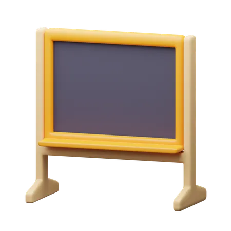 Chalkboard  3D Icon