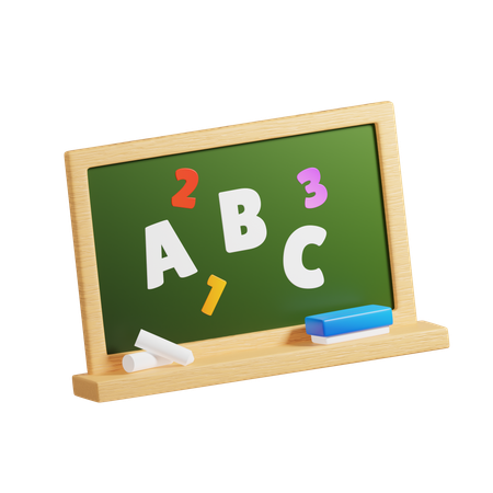 Chalkboard  3D Icon