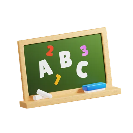 Chalkboard  3D Icon