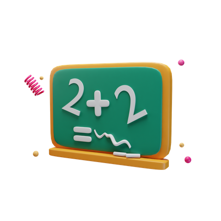 Chalkboard  3D Icon