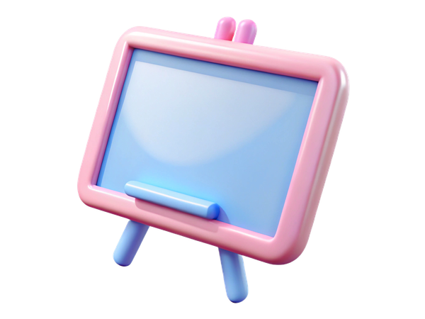 Chalkboard  3D Icon