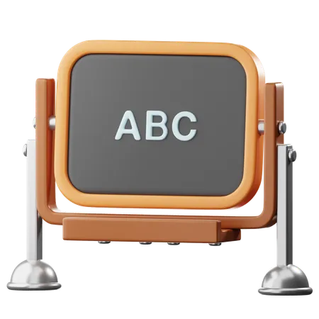 Chalkboard  3D Icon