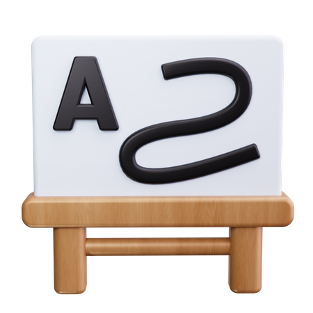 Chalkboard  3D Icon