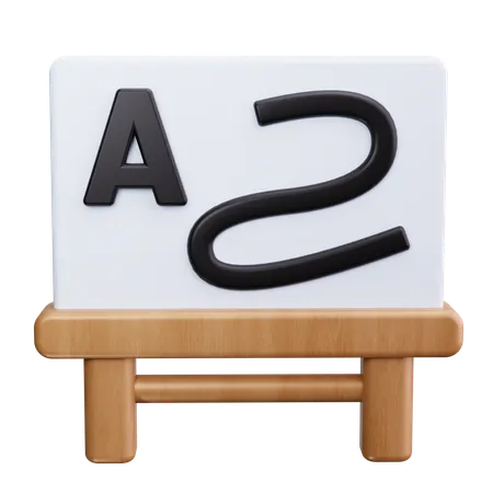 Chalkboard  3D Icon