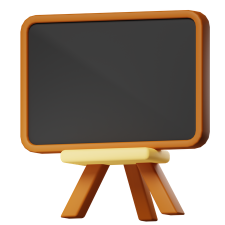 Chalkboard  3D Icon