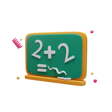 Chalkboard 3D Icon