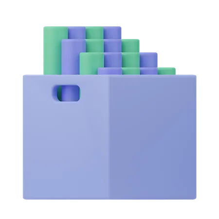 Chalks  3D Icon