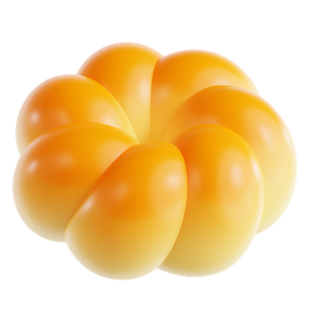 Challah  3D Icon