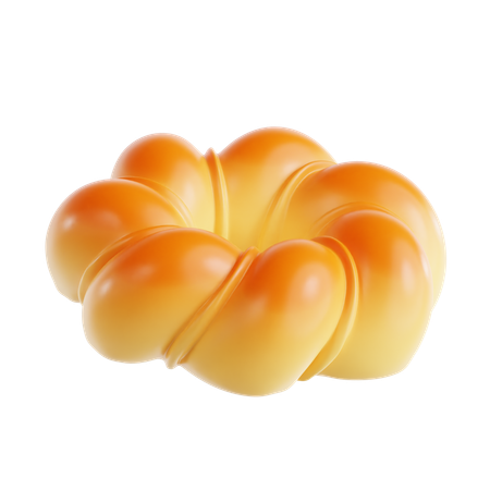 Challah  3D Icon