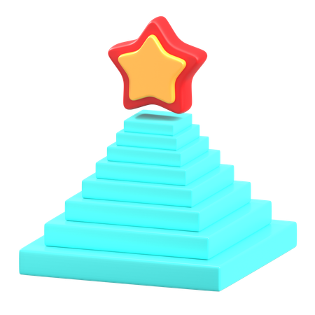 チャレンジ  3D Icon