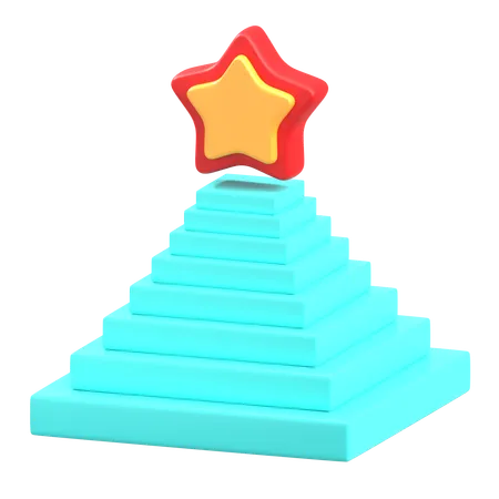 チャレンジ  3D Icon