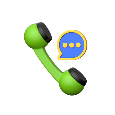 Chamada comercial  3D Icon