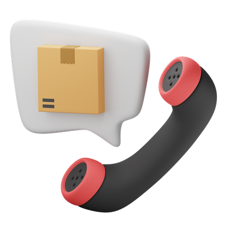 Chamada de entrega  3D Icon