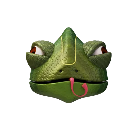 Chameleon  3D Icon
