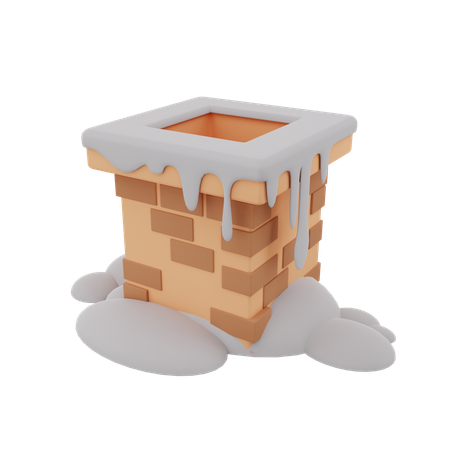 Chaminé  3D Icon