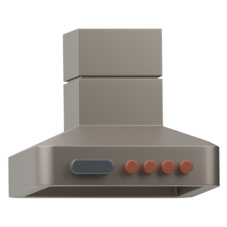 Chaminé de cozinha  3D Icon