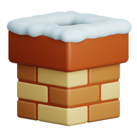 Topo da chaminé  3D Icon