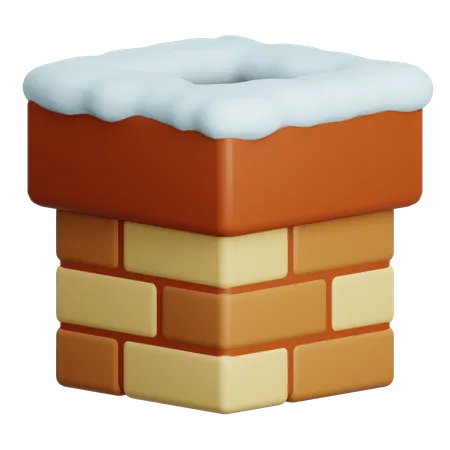 Topo da chaminé  3D Icon