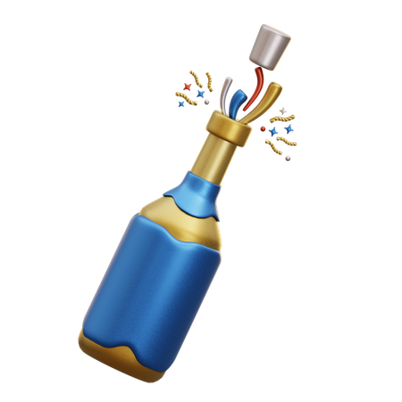 Champagne  3D Icon