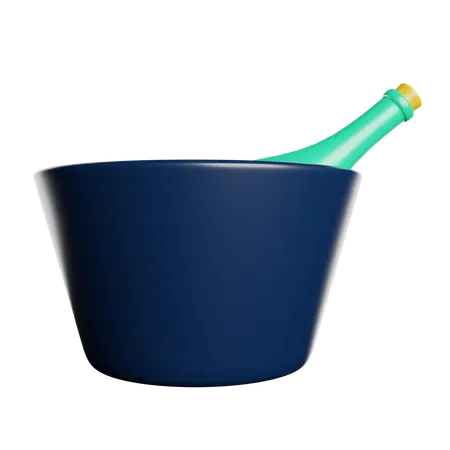 Champagne  3D Icon