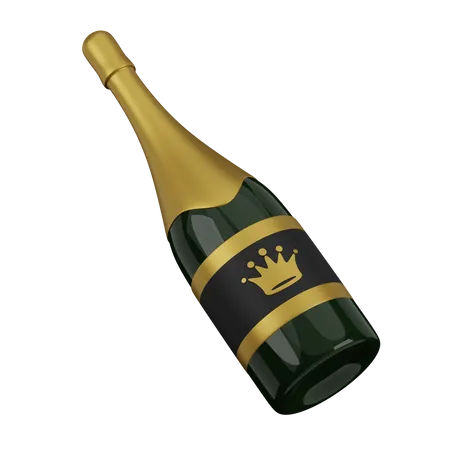 Champagne  3D Icon